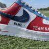 Custom Tennessee Football Air Force 1, Hand-Painted Titans Football Fan AF1 Sneaker, Adult /Toddler Kids - Image 13