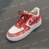Hand-Painted Valentine Couple Air Force 1: Custom Heart AF1 Sneakers - Image 2