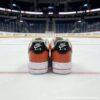 Personalized Hand-Painted Anaheim Hockey Air Force 1, Custom Ducks Hockey Fan AF1 Sneaker, Adult /Toddler Kids - Image 4