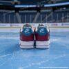 Personalized Hand-Painted Colorado Hockey Air Force 1, Custom Avalanche Hockey Fan AF1 Sneaker, Adult /Toddler Kids - Image 4