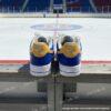 Personalized Hand-Painted Buffalo Hockey Air Force 1, Custom Sabres Hockey Fan AF1 Sneaker, Adult /Toddler Kids - Image 4