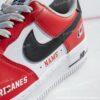 Personalized Custom Carolina Hockey Air Force 1, Hand-Painted Hurricanes Hockey Fan AF1 Sneaker, Adult /Toddler Kids - Image 3