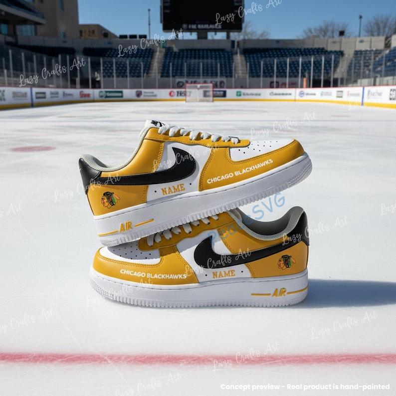 Personalized Custom Chicago Hockey Air Force 1