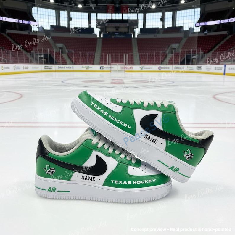 Personalized Custom Dallas Hockey Air Force 1