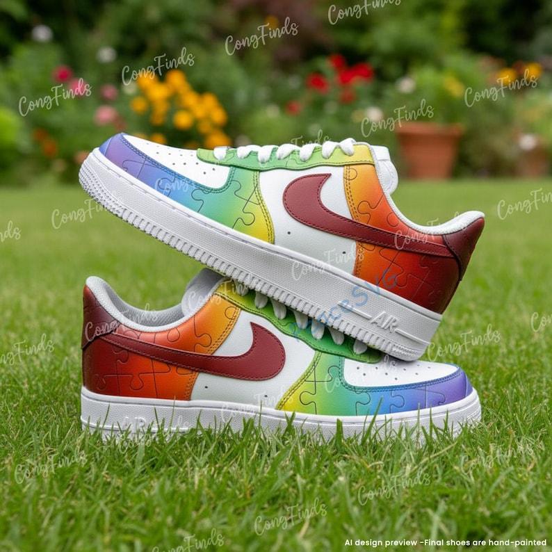 Autism Awareness Custom Air Force 1 Shoes