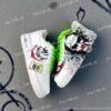 Custom Why So Serious Graffiti AF1 Sneakers, Halloween Movie Character Shoes, Hand Painted Sneakers - Image 2