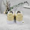 Custom Cheesecake Air Force 1 – Pastel Cream Food-Themed AF1 Sneakers - Image 4
