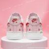 Custom Pink Paw Print Air Force 1 – Hand-Painted Cartoon AF1 Sneakers - Image 4