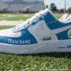 Personalized Detroit Football Air Force 1 Sneakers, Hand-Painted Lion Fan AF1 - Image 4