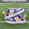 Hand-Painted Vikings Football AF1 Sneakers, Personalized