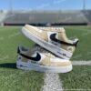 Hand-Painted Saints Football Air Force 1 Sneakers, Personalized AF1, Adult/Toddler - Image 2