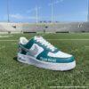 Personlized Philadelphia Football Air Force 1, Hand-Painted Eagles Football Fan AF1 Sneaker, Adult /Toddler Kids - Image 2