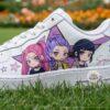Personalized Custom Kpop Demon Hunters AF1, Anime Fantasy Hand Painted Air Force 1, Hunter Character Shoes, Gift for Kpop or Music Fans - Image 2