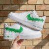 Custom Hand-Painted Drip Air Force 1 Sneakers | Personalized AF1 Shoes - Image 3