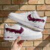 Custom Hand-Painted Drip Air Force 1 Sneakers | Personalized AF1 Shoes - Image 8