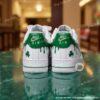Custom Green Drip Clover Air Force 1 – Hand-Painted ST Patrick's Day AF1 Sneakers - Image 5