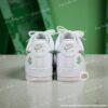 Personalized Custom Light Green Drip Air Force 1, Hand-Painted Patrick's Day AF1 Sneakers - Image 5