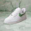 Custom Hand-painted Clover Air Force 1 Sneakers: Hand-Painted Patrick's Day Streetwear Shoes - Image 2