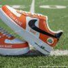 Custom Cincinnati Football Air Force 1, Hand-Painted Bengals Football Fan AF1 Sneaker, Adult /Toddler Kids - Image 2