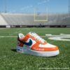 Custom Denver Football Air Force 1, Hand-Painted Broncos Football Fan AF1 Sneaker, Adult /Toddler Kids - Image 3
