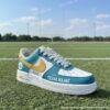 Personlized Jacksonville Football Air Force 1, Hand-Painted Jaguars Football Fan AF1 Sneaker, Adult /Toddler Kids - Image 2