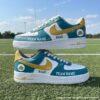 Personlized Jacksonville Football Air Force 1, Hand-Painted Jaguars Football Fan AF1 Sneaker, Adult /Toddler Kids
