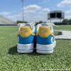 Personlized Los Angeles Football Air Force 1, Hand-Painted Chargers Football Fan AF1 Sneaker, Adult /Toddler Kids - Image 3