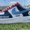 Custom Tennessee Football Air Force 1, Hand-Painted Titans Football Fan AF1 Sneaker, Adult /Toddler Kids - Image 7