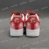 Hand-Painted Valentine Couple Air Force 1: Custom Heart AF1 Sneakers - Image 4