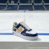 Personalized Custom Nashville Hockey Air Force 1, Hand-Painted Predators Hockey Fan AF1 Sneaker, Adult /Toddler Kids - Image 2