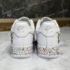 Custom Autism Awareness Air Force 1 Shoes, Handprint Puzzle AF1 Sneakers, Hand Painted Splatter Design - Image 4
