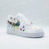 Autism Awareness Custom Drip Air Force 1 Shoes, Handprint Puzzle AF1 Sneakers - Image 2
