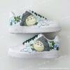 Custom Air Force 1 Shoes, Cute Forest Spirit Hand Painted AF1 Low, Anime Style Nature Sneakers, Fantasy Cartoon Shoes