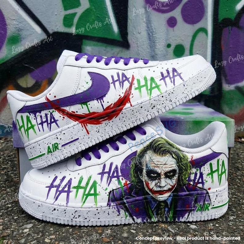 Hand-painted Joker AF1 Shoes