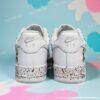 Custom Hand-painted Air Force 1 Splatter Sneakers: Personalized Autism AF1 Shoes - Image 4