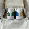 Hand-Painted Comic Air Force 1 Sneakers: Custom Cartoon AF1 Shoe - Image 4