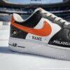 Personalized Hand-Painted Philadelphia Flyers Hockey Air Force 1 Sneaker - Image 2