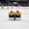 Personalized Hand-Painted Pittsburgh Penguins Hockey Air Force 1 Sneaker, Adult /Toddler Kids - Image 4