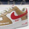 Personalized Custom Florida Hockey Air Force 1, Hand-Painted Panthers Hockey Fan AF1 Sneaker, Adult /Toddler Kids - Image 3