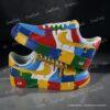 Custom Hand-Painted Air Force 1 Drip Sneakers, Personalized Autism AF1 Shoes