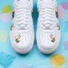 Custom Hand-painted Air Force 1 Puzzle Drip Sneakers: Personalized Autism AF1 Shoes - Image 5