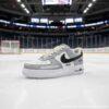 Personalized Custom Los Angeles Hockey Air Force 1, Hand-Painted Kings Hockey Fan AF1 Sneaker, Adult /Toddler Kids - Image 3
