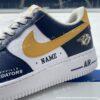 Personalized Custom Nashville Hockey Air Force 1, Hand-Painted Predators Hockey Fan AF1 Sneaker, Adult /Toddler Kids - Image 3
