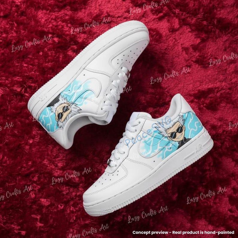 Custom Anime Air Force 1 Sneakers