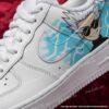 Custom Anime Air Force 1 Sneakers, Hand-Painted Manga Style AF1 Shoes - Image 3