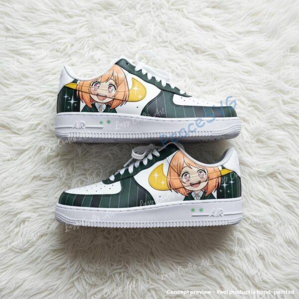 Hand Painted Anime Air Force 1 Shoes, Custom Chibi Sneakers