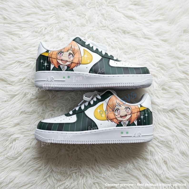 Hand Painted Anime Air Force 1 Shoes
