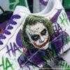 Hand-painted Joker AF1 Shoes, Custom HAHAHA Graffiti Air Force 1 Sneakers - Image 3