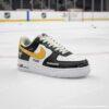 Personalized Hand-Painted Pittsburgh Penguins Hockey Air Force 1 Sneaker, Adult /Toddler Kids - Image 2