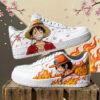 Custom Luffy Air Force 1 Sneakers, Hand Painted AF1 Shoes (1)